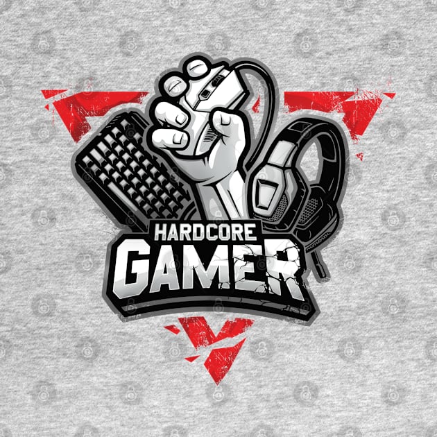 Hardcore Gamer by raxarts